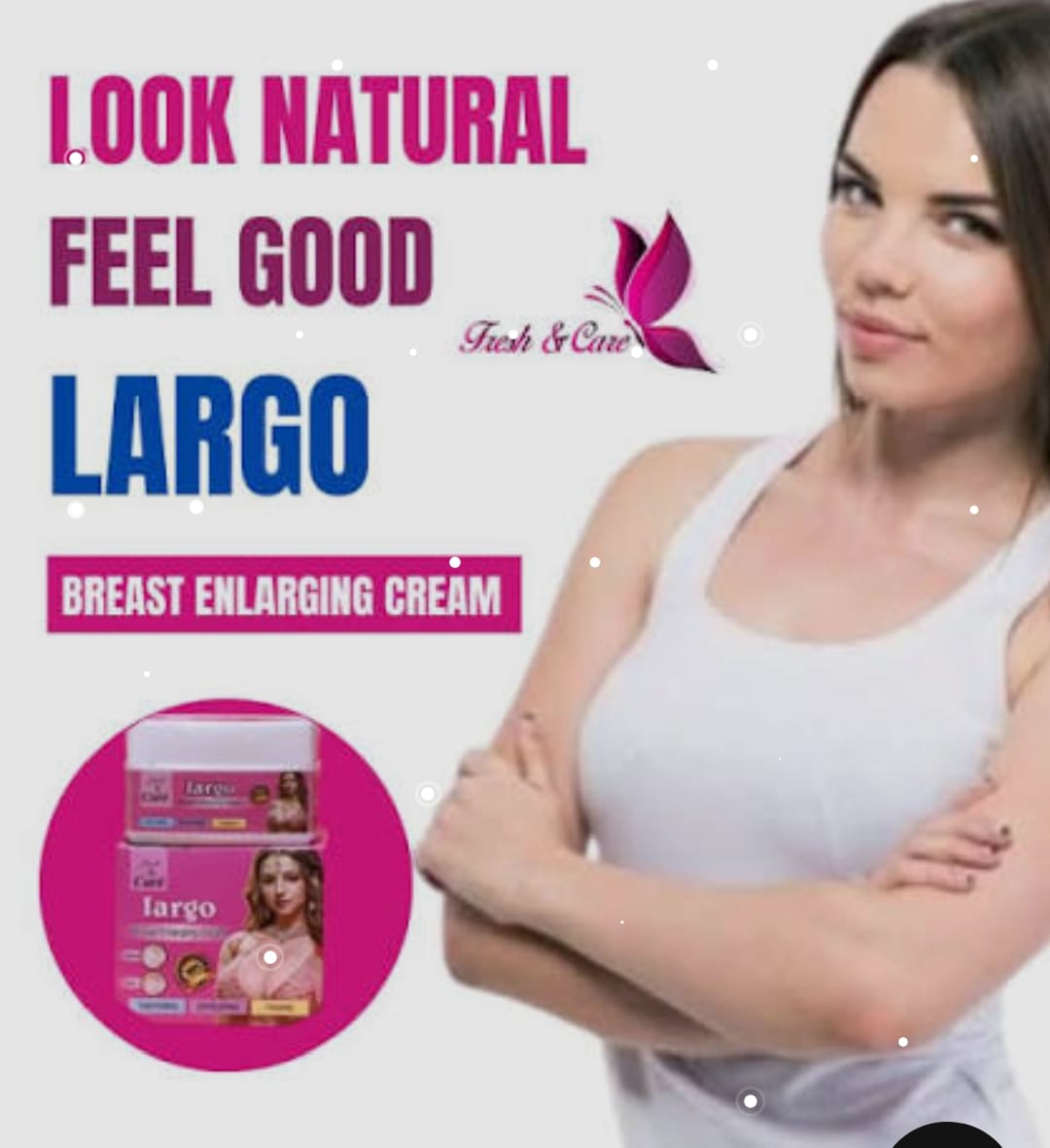 FRESH & CEAR LARGO BRAEST ENLARGING CREAM