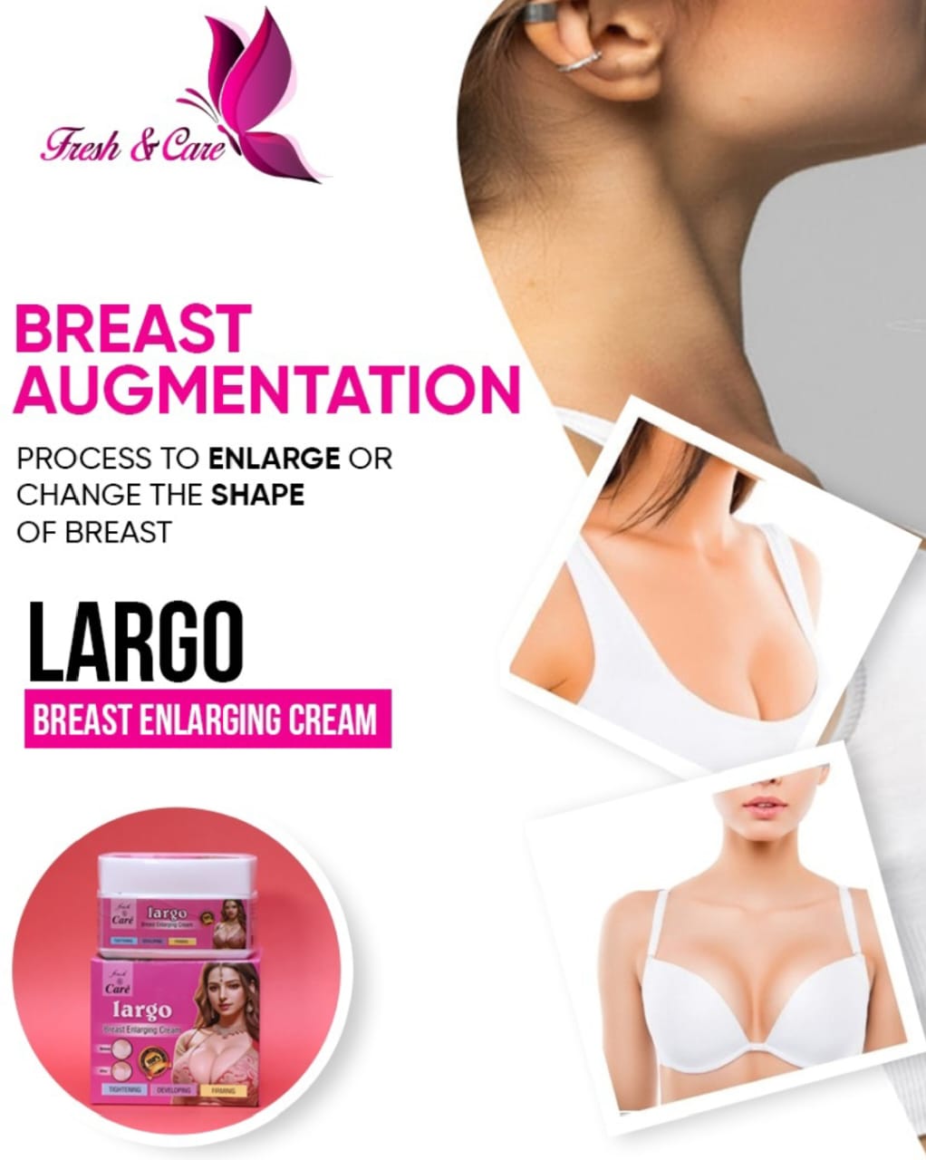 FRESH & CEAR LARGO BRAEST ENLARGING CREAM